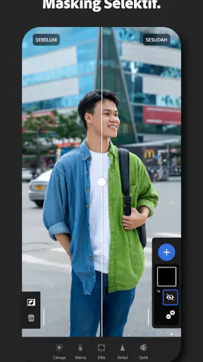 Lightroom AI Editor Foto