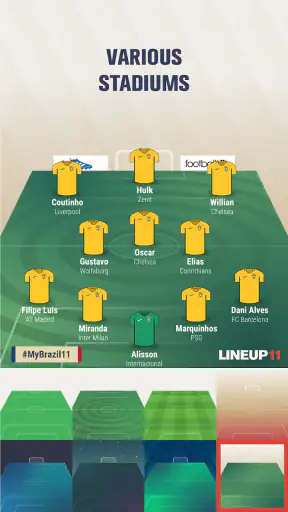 LINEUP11: Susunan Sepak Bola