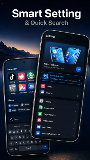 Liquid OS 27: Smart Launcher