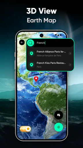 Live 3D Earth Map Viewer