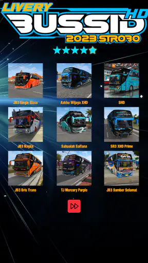 Livery Bussid HD Strobo