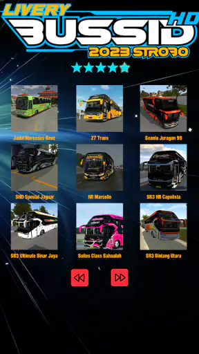 Livery Bussid HD Strobo