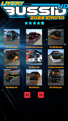 Livery Bussid HD Strobo