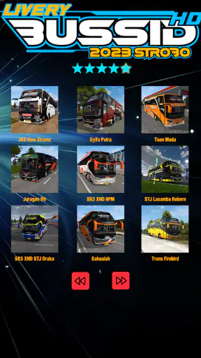 Livery Bussid HD Strobo