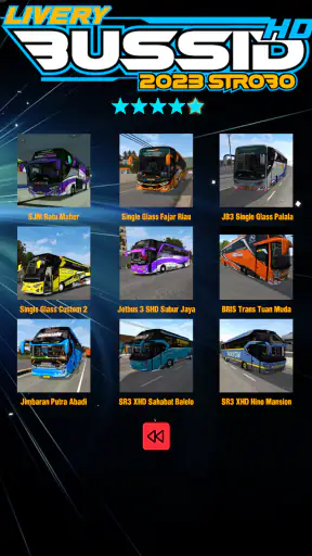 Livery Bussid HD Strobo