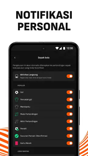 LiveScore: Skor Langsung