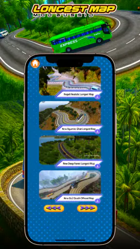 Longest Map Mod Bussid