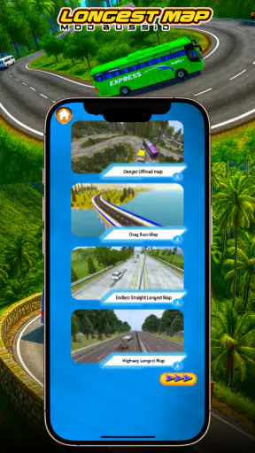 Longest Map Mod Bussid