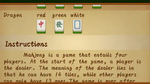 mahjong 13 tiles-real mahjong