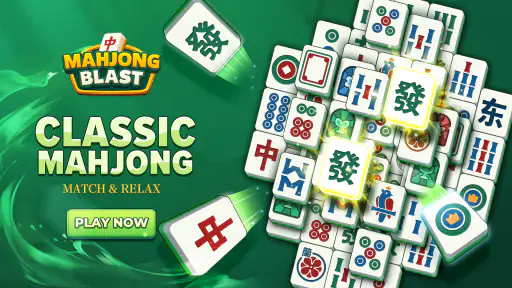 Mahjong Blast: Teka Teki Seru