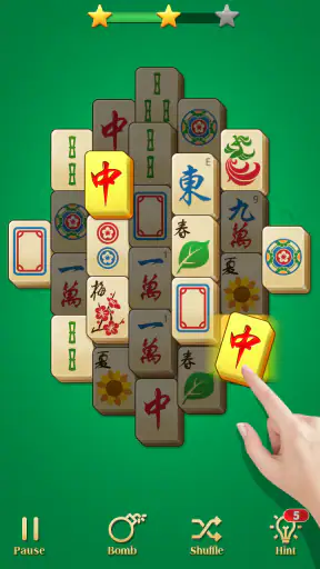 Mahjong - Permainan Solitaire