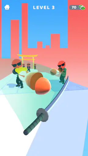Main Pedang! Pelari Ninja 3D