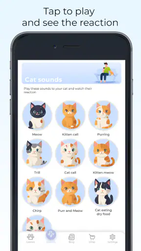 Mainan Kucing Game Suara Meow