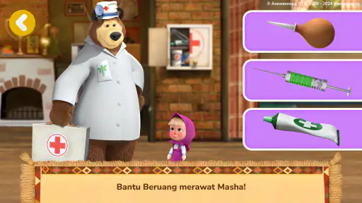 Masha and the Bear: Teman