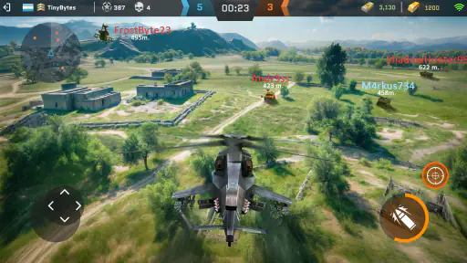 Massive War: Helikopter & Tank