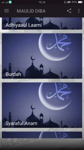 Maulid Diba'i Lengkap Offline