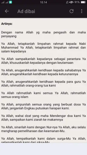 Maulid Diba'i Lengkap Offline
