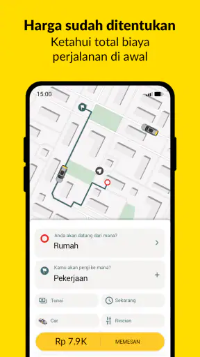 maxim - ojek, transportasi