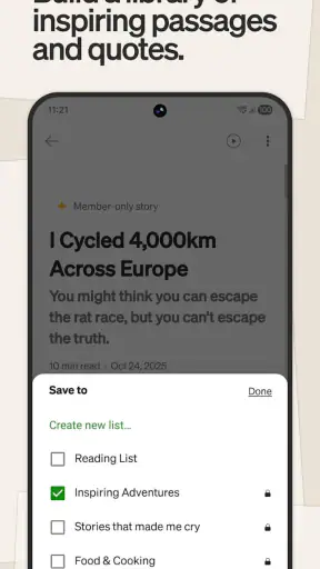 Medium: Read & Write Stories