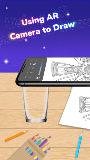 Menggambar Anime, AR Drawing