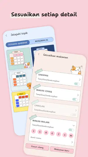 Menu Mingguan & Rencana Makan