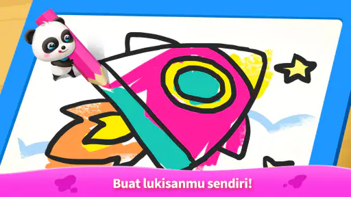 Mewarnai Anak Panda Kecil
