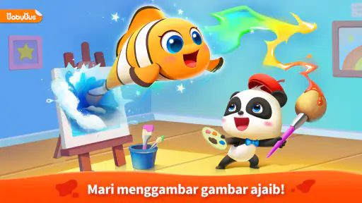 Mewarnai Anak Panda Kecil