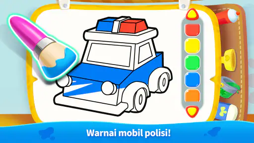 Mewarnai Anak Panda Kecil