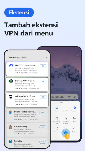 Microsoft Edge Browser: AI&VPN