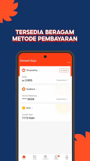 Mitra Shopee: Kirim Uang, PPOB
