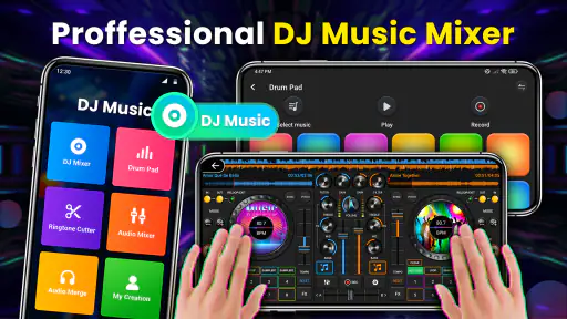 Mixer Musik DJ - Pemutar DJ 3D