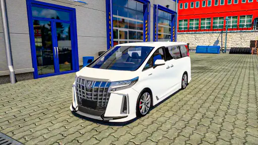 mobil kota modern mengemudi