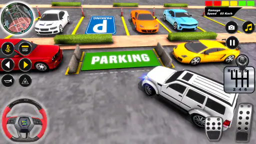 mobil parkir: mobil permainan