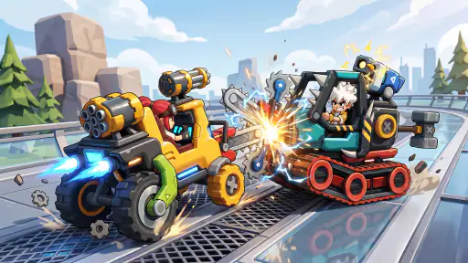 Mobil Tempur: Bangun & Lawan