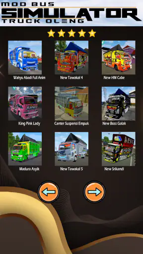 Mod Bus Simulator Truk Oleng