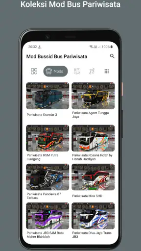 MOD Bussid Bus Pariwisata