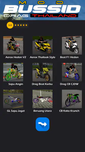 Mod Bussid Drag Thailand
