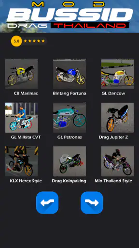 Mod Bussid Drag Thailand