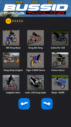 Mod Bussid Drag Thailand