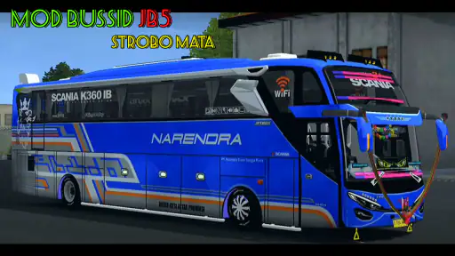 Mod Bussid JB5 Strobo Mata