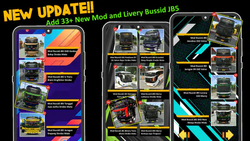 Mod Bussid JB5 Strobo Mata
