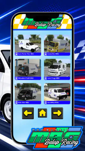 Mod Bussid MBG Balap Racing