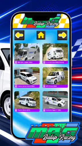 Mod Bussid MBG Balap Racing