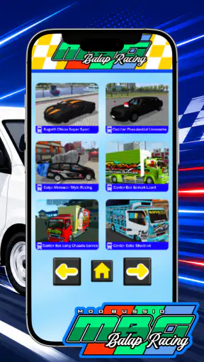 Mod Bussid MBG Balap Racing