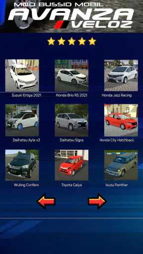 Mod Bussid Mobil Avansa Velos