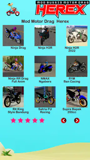 Mod Bussid Motor Drag Herex