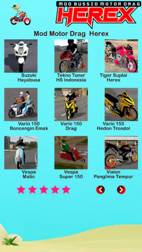 Mod Bussid Motor Drag Herex