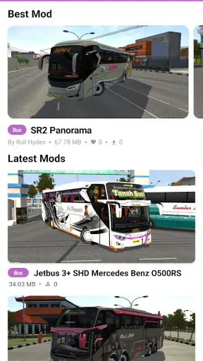 Mod Bussid Ratu Maher