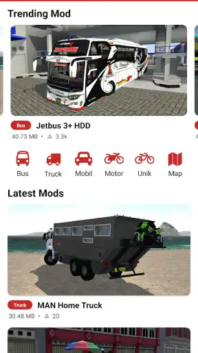 Mod Bussid Terbaru Full Banner