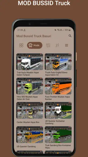 MOD Bussid Truck Basuri